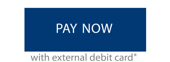 Pay Now with external debit card*