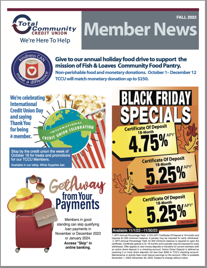 3rd Quarter Newsletter