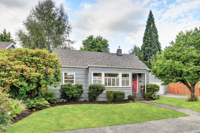 cute residential house